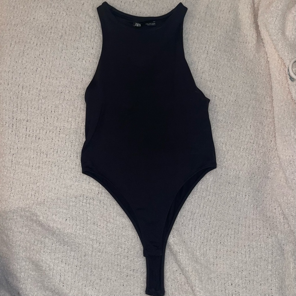 Black Zara bodysuit!